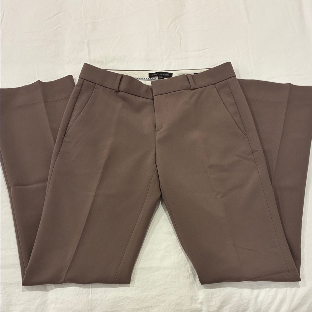 Banana Republic Logan Fit Bootcut Trousers - 2